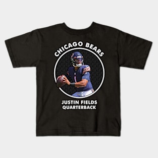 JUSTIN FIELDS - QB - CHICAGO BEARS Kids T-Shirt